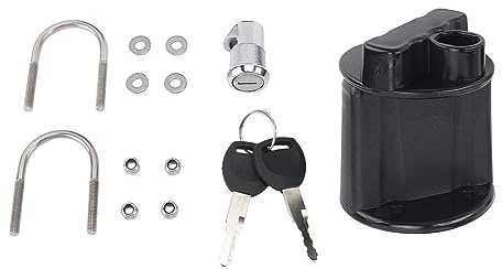 Support de Réservoir de Mazout Fixation de Verrouillage Support de Bidon D'essence Support de Jerrycans Support de Réservoirs D'huile de Rechange pour Réservoir de Carburant 3L
