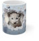 Jm-Déco Mug Animaux 3D- Idée cadeau - Mug et tasse original pour Enfant ou Adulte - Marrant Fun (Lion)