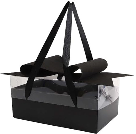 harayaa Valentinstag-Geschenkbox, Geschenkbox, Valentinstagsgeschenke für Sie zum Jahrestag, Schwarz