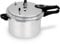 7.5 Litre Dual Handle Pressure Cooker for Kitchen & Catering, Aluminium + Stainless Steel, Suitable for all Hob Types Including Induction Hob - Silver