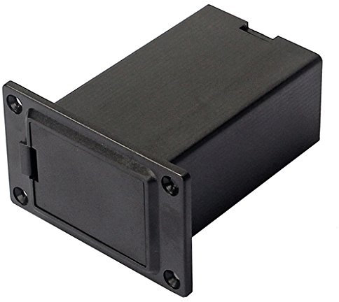 YIGZYCN 1 support noir 9 V pour boîte de rangement pour guitare, basse, picku