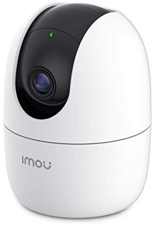 Imou Ranger 2 5MP (IPC-K2EN-5H2W) - Cámara domo WiFi motorizada de 5 MP tiene IA, seguimiento automático, audio bidireccional, sirena, micrófono, infrarrojos de 10 m,