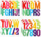 ZEYIYER 102PCS Letter Stickers, 3 Inch Large Vinyl Numbers Letters Stickers, Waterproof Alphabet Stick on Number Sticker for Wheelie Bins Mailbox Window Door Sign Poster (Colorful)