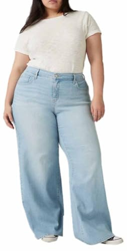Levi's Damen Jeans Pl 318 Shaping Wide Leg