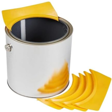 Laroal Lot de 4 becs verseurs de peinture réutilisables de 1 gallon - Bec verseur de peinture pour bidon de peinture - Bec verseur de peinture pour 1 gallon