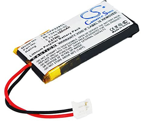 TollCor 180mAh/3.7V Battery Replacement for Nextbase DashCam 402G, DashCam 412GW, DashCam 512G