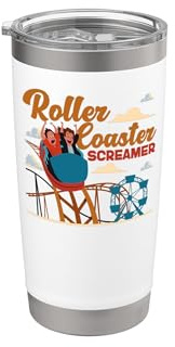 Roller Coaster Roller Coaster Screamer Stainless Steel Insulated Tumbler