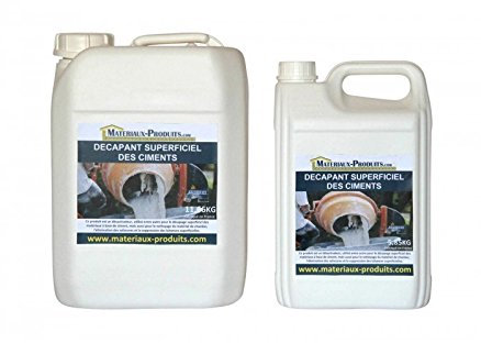MATPRO Décapant superficiel des ciments 5.85 Kg Jaune