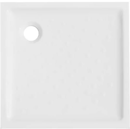 Receveur de douche carré H6 en céramique 80 x 80 x 6 cm
