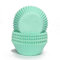 Miss Bakery's House® Papierbackförmchen - Standard - Mint - 75 Stück - Ø 5 cm x 3 cm - backfest - für Muffins und Cupcakes - Form zum Mitbacken im Ofen