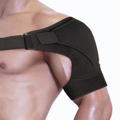 Astorn Tutore Spalla per Articolazione Acromioclavicolare e tendinite│Supporto Spalla per Sollievo dal Dolore e Prevenzione da Infortuni │Sostegno della Cuffia Rotatoria Singolo per Donne e Uomini by