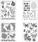 Clear Stamps 4er Set (Ostern II) - Silikon-Stempel, Transparente Clear-Stamps, Wiederverwendbar & Anlass vorsortiert von Viva Decor