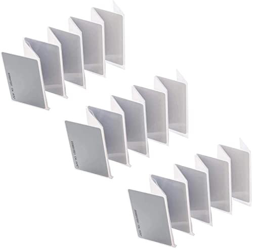 AZDelivery 50 x Carte RFID Keycard/Keycard 125 kHz Blanche, numérotée consécutivement Compatible avec Arduino et Raspberry Pi y Compris Un eBook