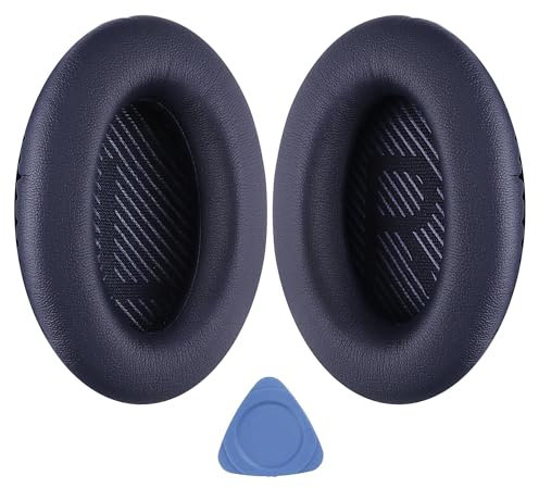 YOCOWOCO Ohrpolster für Bose Quiet Comfort 35 (QC35) und Quietcomfort 35 II (QC35 II) Ersatz Ohrpolster Mit weichem Protein Leder, Ohrpolster Ohrkissen für Bose QC 35/35II Kopfhörer