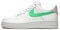 Nike Unisex Air Force 1 '07 Turnschuh, White Green Glow Lt Bone White, 36 EU