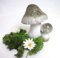 formano Deko-Pilz, Herbstfarben, braun, ca. 12 cm hoch