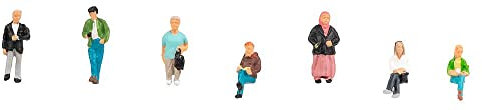 Faller 155604 Waiting People (7) Figure Set