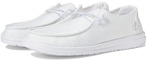 Hey Dude Damen Wendy Glitter Moc Toe Shoes, Cloud Dust, 41 EU