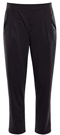WINSHAPE Damen Lässige Business-Hose Super Leichte, Elegante Functional 7/8-baggy Pants Hp302, Winshape Street Style