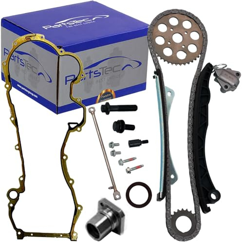 PartsTec PTA114-0004 Steuerkettensatz | PTA114-0004 (49722) für 500 Punto 199 Astra H+J Corsa D+E Combo 1.3 Cdti