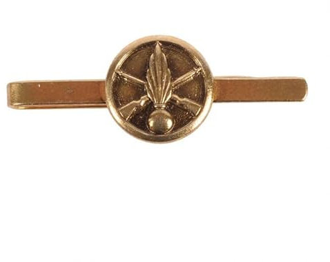 Générique Pince à Cravate Infanterie Armée Militaire en Alliage Argent pour Homme, Enfant - Broche de Cravate Militaire Classique