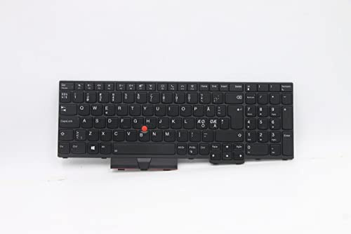 Lenovo FRU CS20 P Tastatur Num BL (Chicony) Nordic 5N20Z74819, FRU5N20Z74819 (Chicony) Nordic 5N20Z74819, Tastatur, Nordic, ThinkPad P15 Gen 1 (20ST, 20SU)