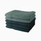 TODAY Lot de 5 Draps de Bain 70x130 cm 100% Coton - 3 Paon + 2 Celadon