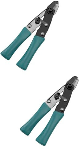 OSALADI 2st Kapillarzange Handwerkzeuge Kabelzange Aus Metall Kabelschneider Flexible Schlauchschelle Abisolierzange Federklemmzange Draht Kabel Zange Stahl Kühlmittel Verdrehter Draht