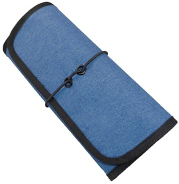 Gadpiparty Digital Carrying Pouch Large Capacity Usb Storage Case Cable Storage Box Organiser for Tech Gadgets Blue