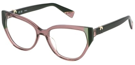 Furla VFU762V 6S4Y ROSA TRASPARENTE LUCIDO 54/17/135 Damen Brillen