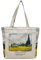 BROADREAM Niedliche Schultertasche aus Segeltuch, ästhetisch, mit Reißverschluss, Buch-Tragetasche mit Innentasche für Damen, zum Einkaufen und Reisen, tolles Geschenk für Frauen, Mutter, Mädchen,