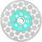 LEKOMESH Tile Saw Blade 115mm - Diamond Cutting Grinding Disc Cutting Wheel for Marble Granite Concrete Porcelain Ceramic Tile, M14 Thread
