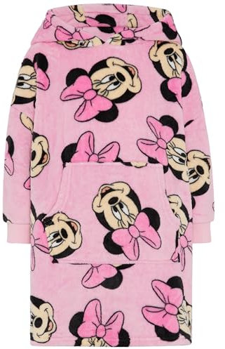 Minnie Mouse Oversized Wearable Blanket Hoodie - 2-3 Years 98cm Pink