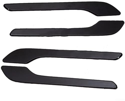 Door Handle Stickers, Glossy Black Scratch Resistant Door Patches, For Tesla's Updated Model 3 Y With ABS Door Handle Patches