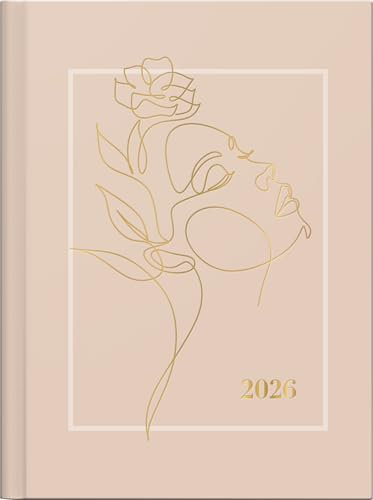 rido/idé Taschenkalender Premium Young Line Mini '26 „One Line“ | A6, Papier