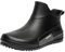 Stivali da pioggia da donna corti in gomma Chelsea Boots impermeabili e antiscivolo, comodi stivali da giardino in gomma con soletta comoda, scarpe da pioggia alla moda per esterni, grigio., 43 EU