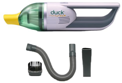 Mediashop Horsepower Duck Mini-Handstaubsauger - Akku - 2000 mAh - kabellos - mit Fugendüse & Schlauch - kompakt & kraftvoll