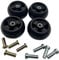 4 ruedas de repuesto AM125172 para tractor de césped de 48 54 60 62 72 pulgadas compatibles con modelos John Deere 200 300 400 GT GX LT LX X300 X400 X500 X700 X900 Series