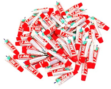 100 Stück， Mini-Minze-Zahnpasta (3 Gramm pro Tube) – Praktisch für saubere Zahnpflege unterwegs, im Hotel oder auf Reisen