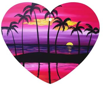Tropical Palm Tree Printing 10 Pieces Air Freshener Car Hanging Cards Air Freshener Sheets With Rope For Cars Home