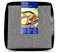 Bluedrop Toaster Baskets Non Stick PTFE Grill Mesh Trays Crisper Bakery Baskets Food Grade Woven Glass Baking Mesh Trays For Speed Oven27X27CM