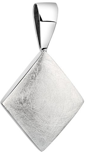 Nenalina Ketten Anhänger in Silber für Damen Halskette | 925er Sterling Silber gebürstet | Damen Schmuck Silberanhänger | 361307-300