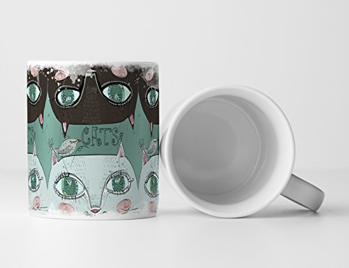 Eau Zone Motiv Spruch Tasse Geschenk