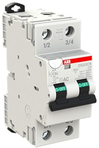 INTERRUTTORE DIFFERENZIALE MAGNETO TERMICO 230V 6KA 2P AC C20 30MA (DS202C)