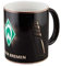 Werder Bremen Flutlichtmast Magic Mug Tasse (one size, schwarz)