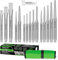 Swanlake 16-Piece Punch and Chisel Set, Including Taper Punch, Cold Chisels, Pin Punch, Centre Punch