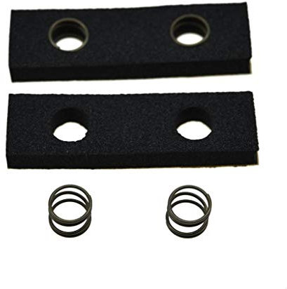 Dopro Lot de 2 coussinets de réglage de la hauteur en mousse avec ressorts pour micro Jazz J Bass ou Jazzmaster