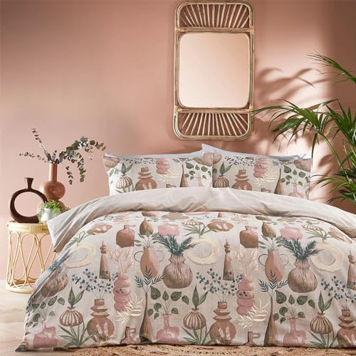 furn. Earthen Duvet Cover Set - King - Clay