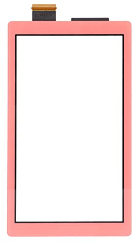Remplacement de la Vitre de L'écran Tactile Lite, Vitre de L'écran Tactile du Numériseur du Panneau Extérieur Avant pour la Console Lite, Fabrication (Rose)