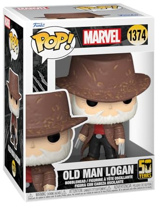 Funko POP! Marvel: Wolverine 50th – Ultimate Old Man Logan - X-Men - Vinyl-Sammelfigur - Geschenkidee - Offizielle Handelswaren - Spielzeug Für Kinder und Erwachsene - Comic Books Fans
